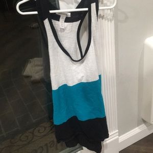Razor back tank top